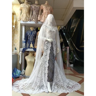 Jual Gaun Pengantin Muslim Gaun Pernikahan Muslim Lengan Panjang Princess Xl Kota Tangerang Gaunwedding Com Tokopedia