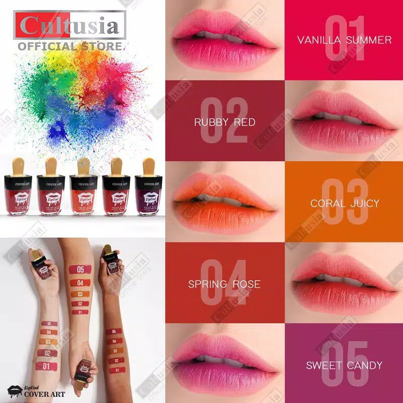 Cover Art Liptint - 6 gr Spring Rose 04