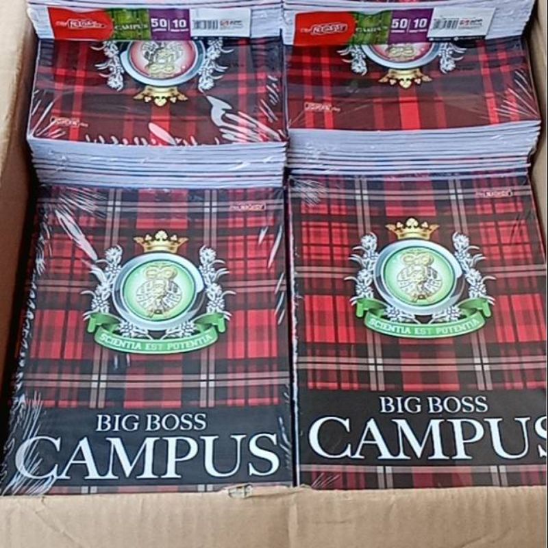 

Buku Tulis Big Boos Campus 50 Lembar(Buku Panjang)