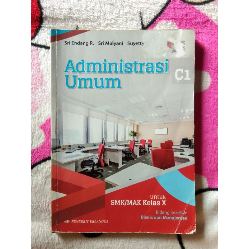 PRELOVED BUKU ADMINISTRASI UMUM KELAS 10 PENERBIT ERLANGGA