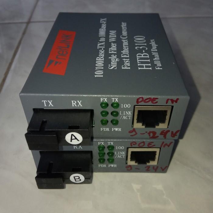 HTB-3100 Netlink A & B Modif POE IN 5V 9-24V