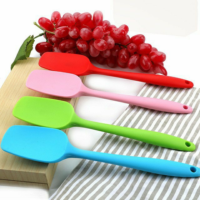 Spatula Silikon Sekop Solet Sutil Tahan Panas Scraper Silicone SW02