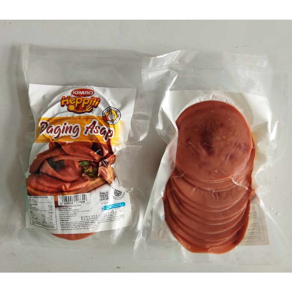 

Kimbo Heppi Daging Asap 200gr