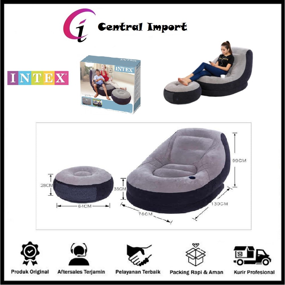 Intex Sofa Angin / Sofa Ultra Lounge - Intex 68564