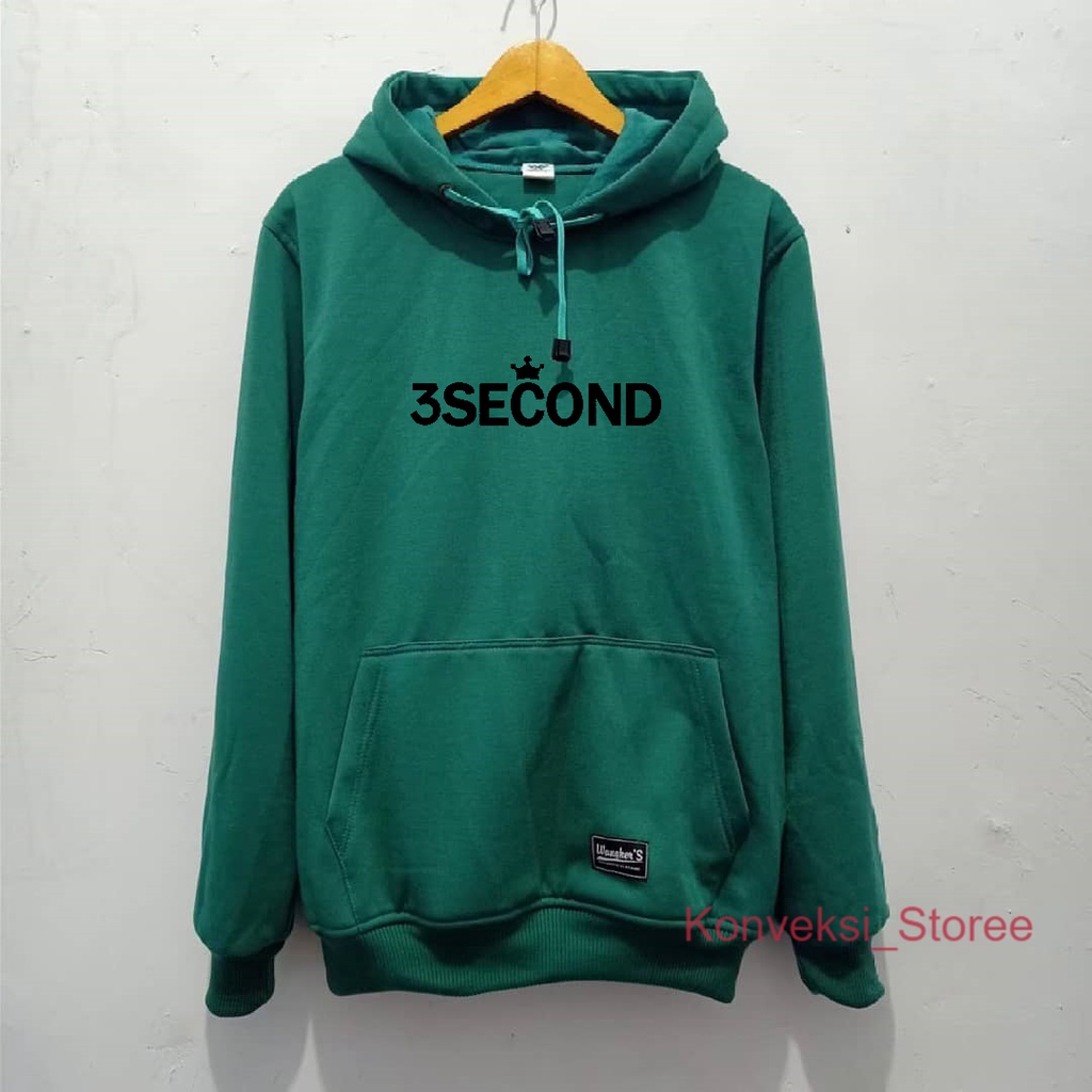 (COD) SWEATER - HOODIE SABLON 3SECOND / Switer Pria / Hoodie Polos / Sweater Pria Hoodie / Jaket Dis