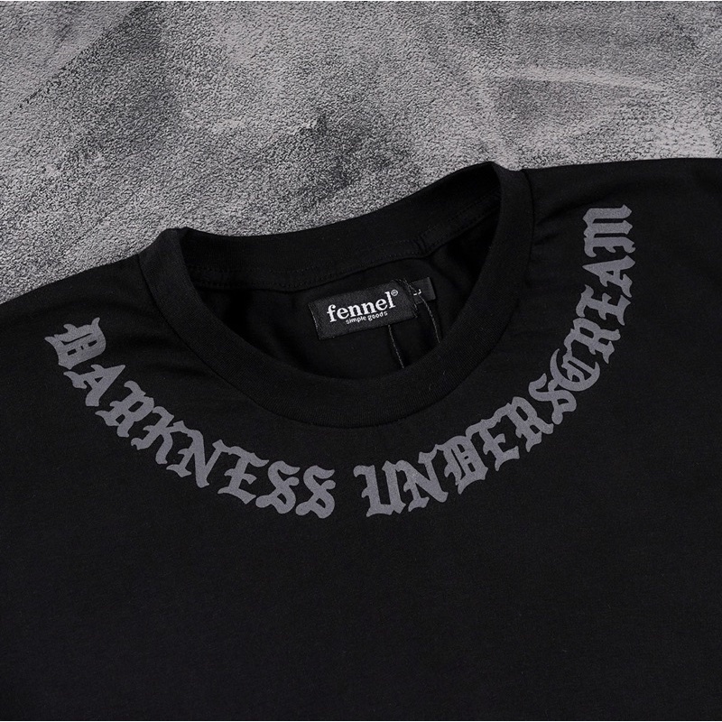 [N00525] Baju Kaos Oversized Distro Motif DARKNESS UNDERSCREAM