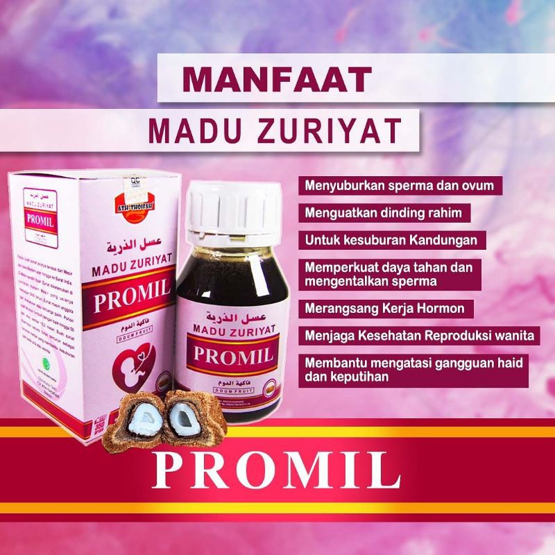 Ath Thoifah PROMIL Madu Zuriat / Zuriyat / Madu Penyubur Kandungan / Madu Penyubur Pria Ath Thoifah