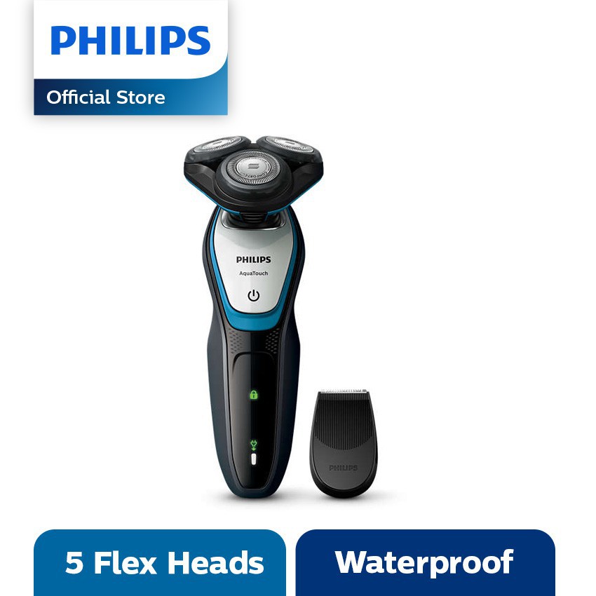 Philips Pencukur Kumis & Jenggot AquaTouch Shaver S5070