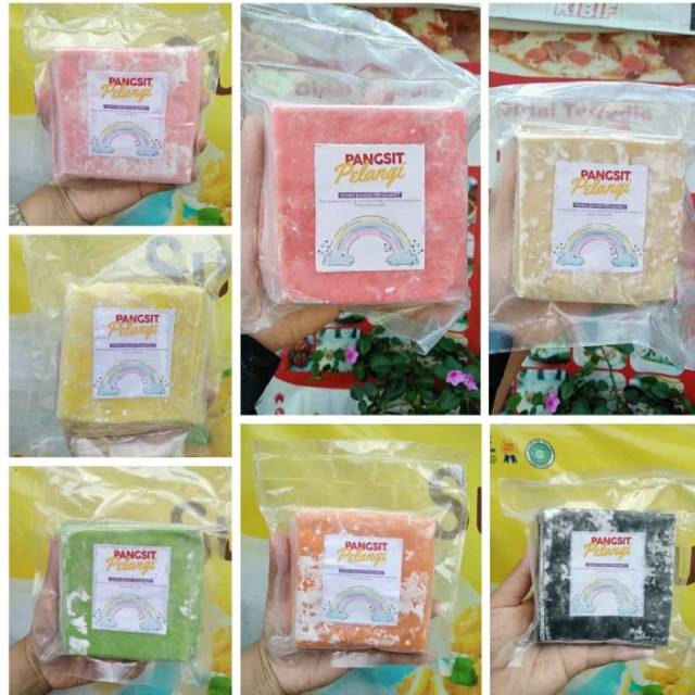 

Kulit Pangsit Pelangi isi 35 lembar