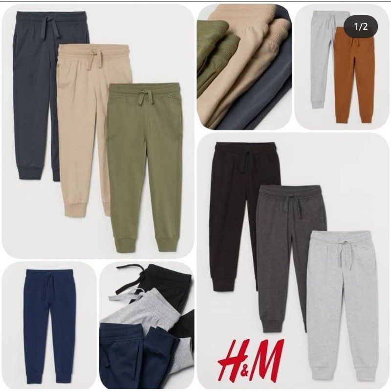 SWEATPANTS H&amp;M ANAK/JOGERPANTS H&amp;M ANAK/SWEATPANTS HNM ANAK/JOGERPANTS HNM ANAK/ORIGINAL/UNISEX/SWEATPANTS BAYI BABY JOGERPANTS BAYI BABY