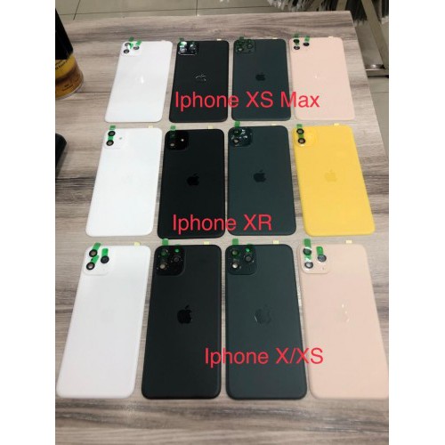 TBI-001 Tempered Glass Back Iphone XR Bisa Jadi Iphone 11 6.1 inch + Pelindung Lensa Kamera