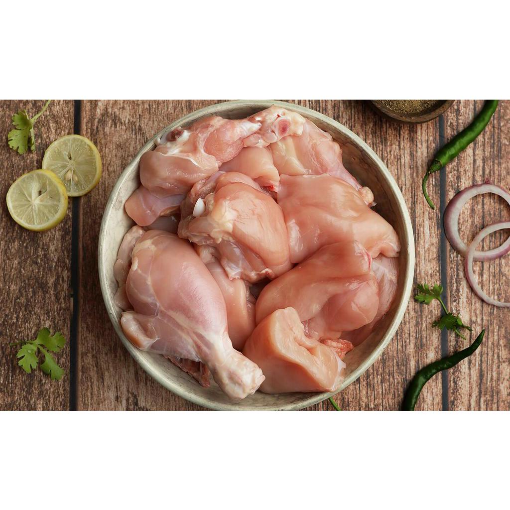 

Ayam Potong Segar Tanpa Kulit/ No Skin Uk. Sedang