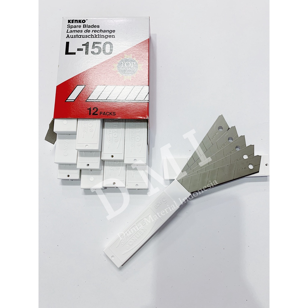 

Isi Cutter Kenko Besar L150 | Isi Cuter L 150 | Pemotong Kertas | ATK