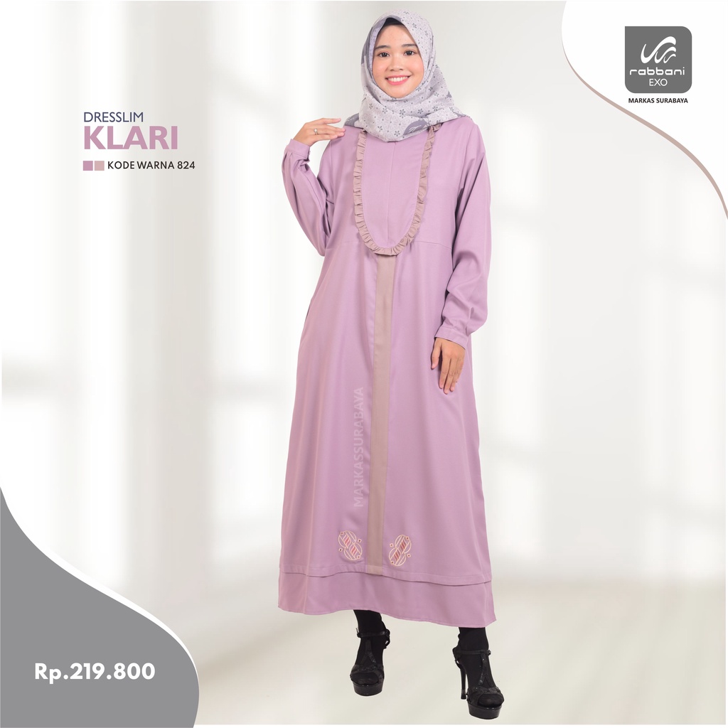 GAMIS MURAH EXO KLARI RABBANI ORI
