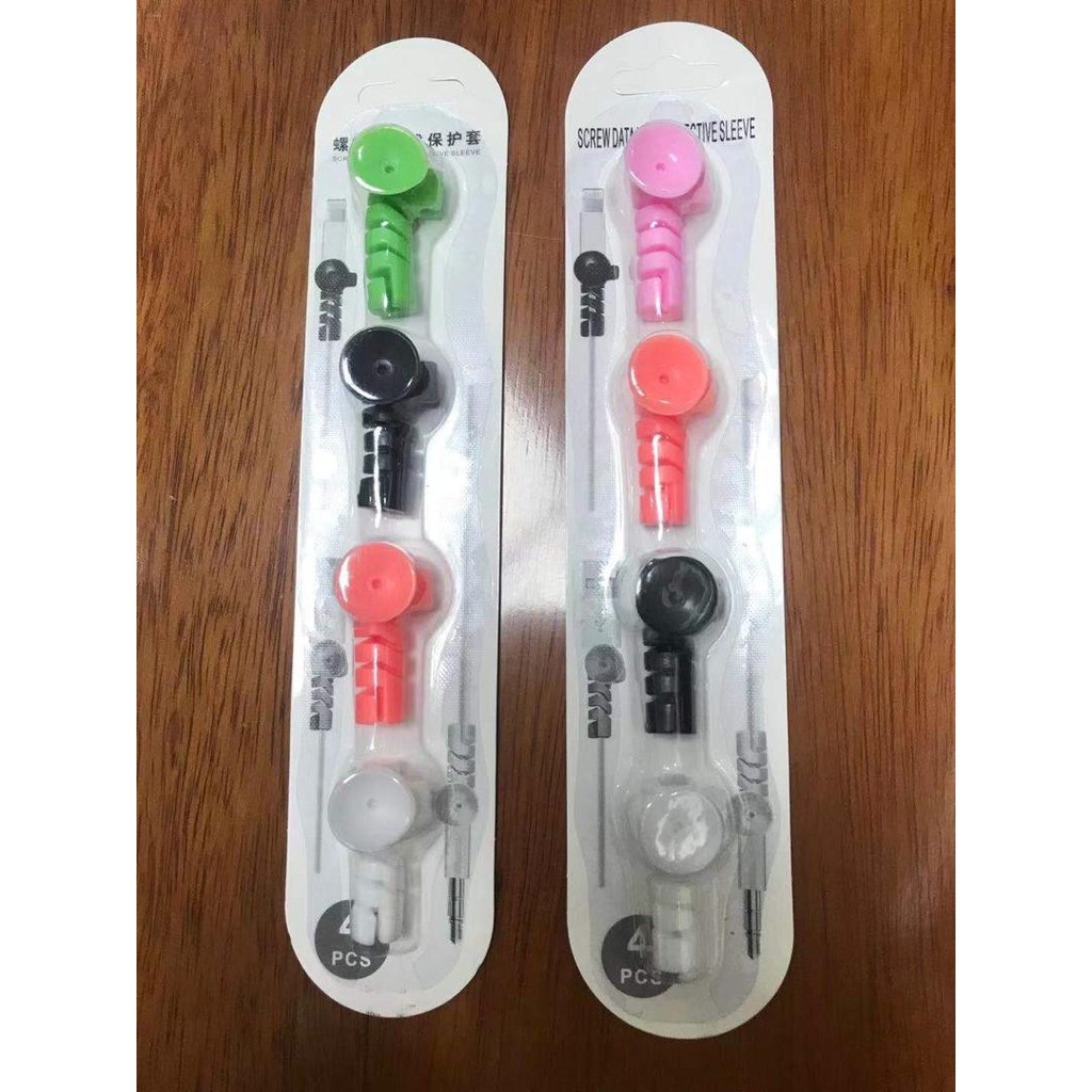 [RO ACC]  PELINDUNG KABEL DATA CHARGER + ORGANIZER PEREKAT KABEL SPIRAL