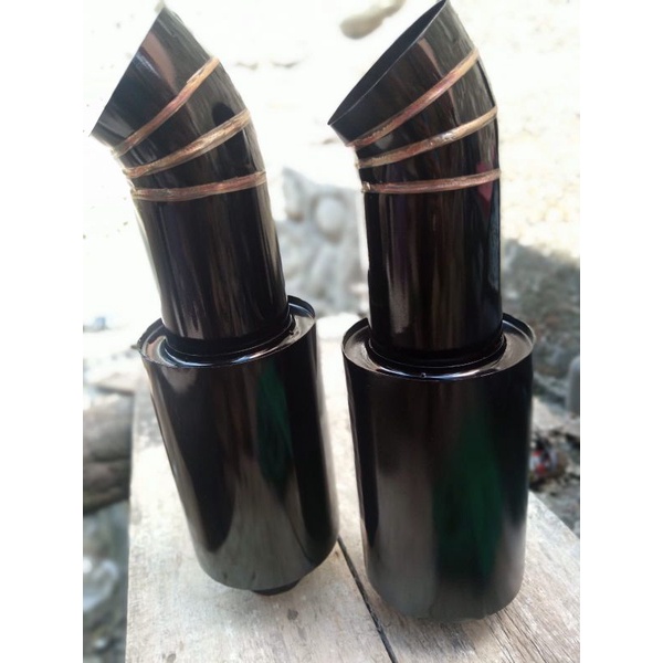 Knalpot racing mobil black model js racing knalpot wor mobil grandmax avanza yaris jazz dll