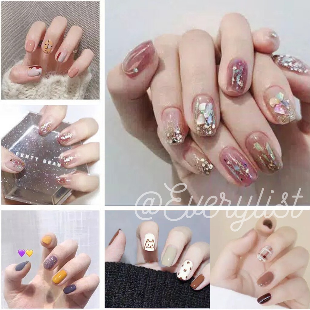 Stiker Kuku High End Motif Kartun 3D | Nail Sticker 14PCS [DA302 - DA318]