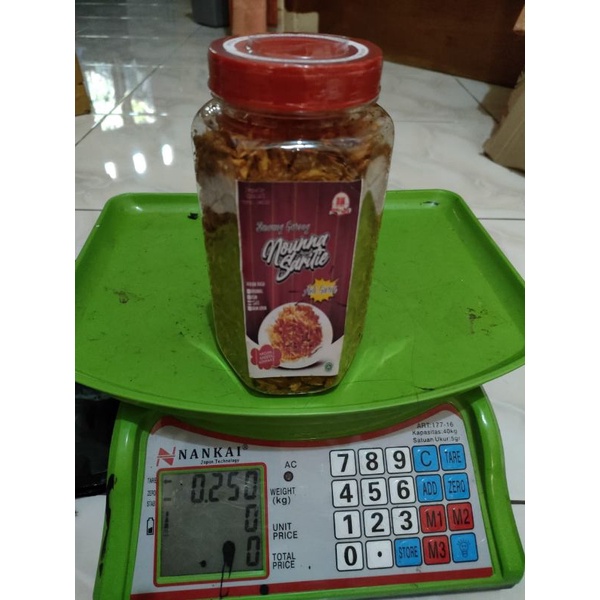 

RK60 Bawang Goreng Nounna Saritie Pedas Kriuk Gurih