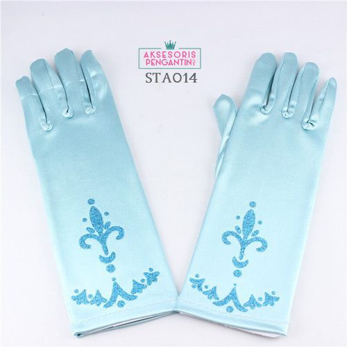 [PRODUK FAVORIT] WEDDING GLOVES ELSA SARUNG TANGAN FROZEN AKSESORIS PENGANTIN STA014