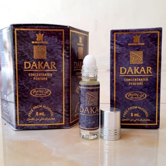 Minyak Wangi Dakar Parfum Kemasan 6ml Roll On Non Alkohol