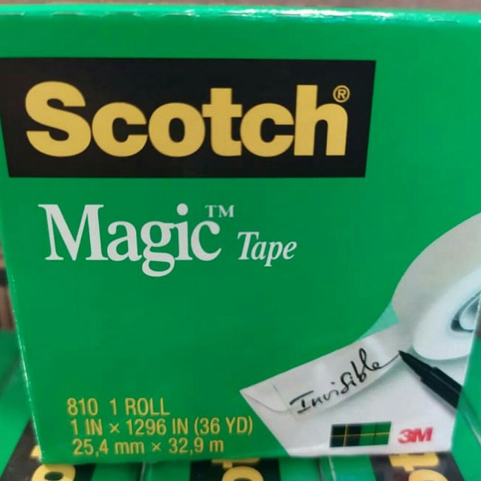 

SCOTCH MAGIC TAPE1IN x 36 YARD 3M 810