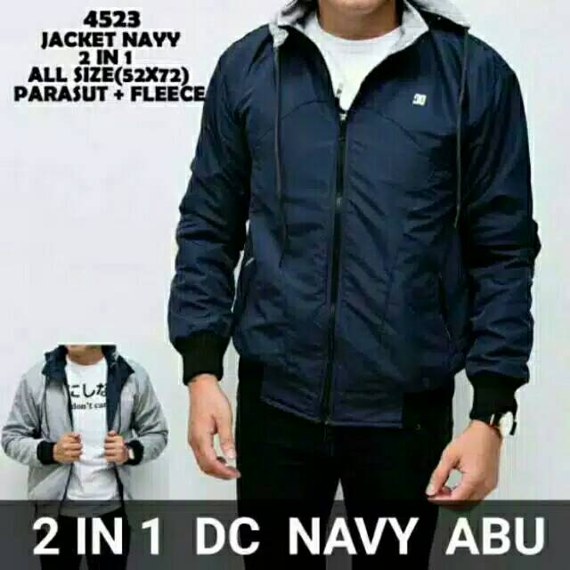 JAKET BOLAK BALIK DC ORIGINAL / JAKET BB/JAKET DC