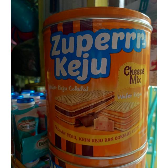 Zuper Keju Cheese Mix 327 gr (kaleng)