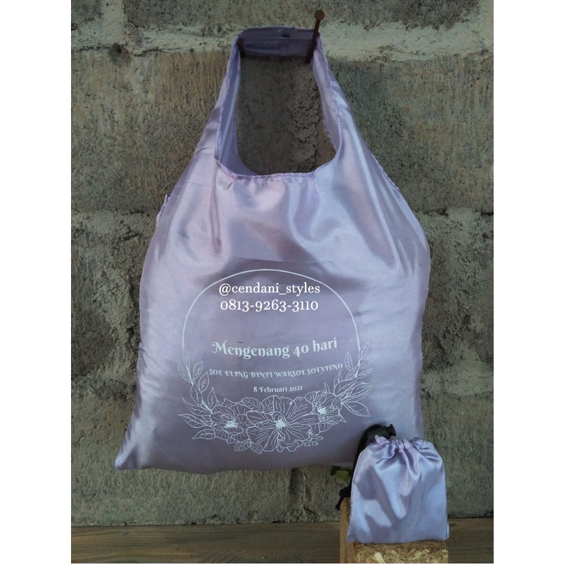 tas model serut XL pales sovenir murah jogja motif custom lucu unik cantik