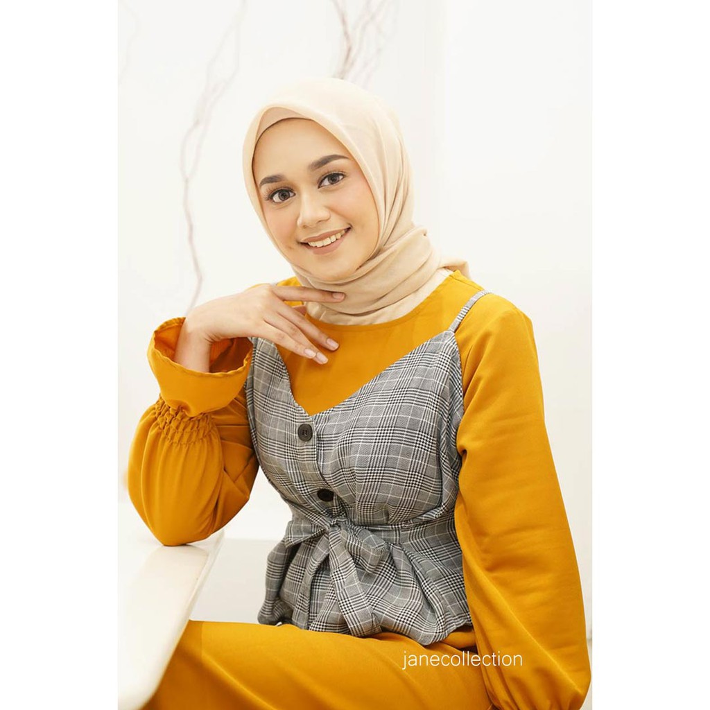 JANE COLLECTION || Baju Lebaran Dress Gamis Shalimar