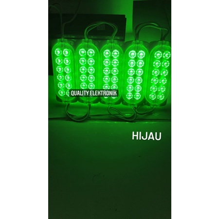 LED 12 MATA 12 VOLT ULTRASONIC YELLOW RED BLUE COOL WHITE GREEN RGB