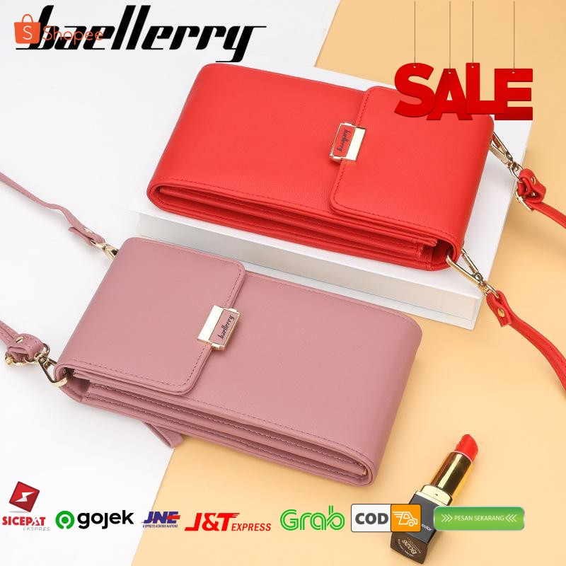 Jual Tas Selempang Mini Kulit Wanita Dompet Multifungsi Baellerry N5191