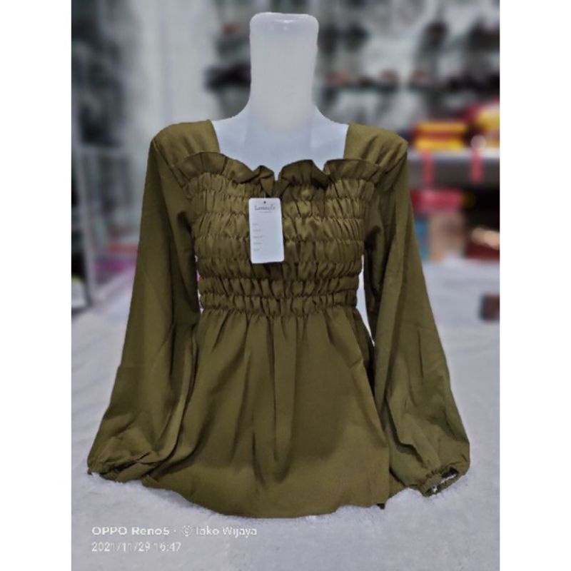 Blouse lanasfa smoke