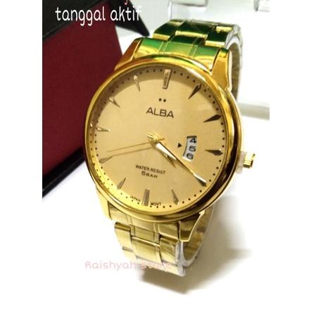 Trend bagus Jam Tangan Rantai Emas Pria & wanita Model  369