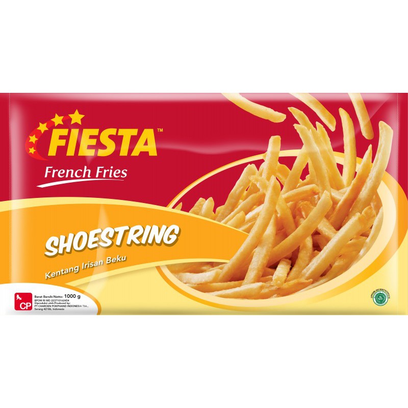 

Kentang Goreng Fiesta 2 kg | Shoestring | French Fries