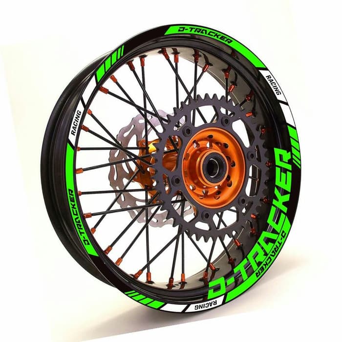 STIKER VELG DTRACKER RING 17 ATAU STANDAR