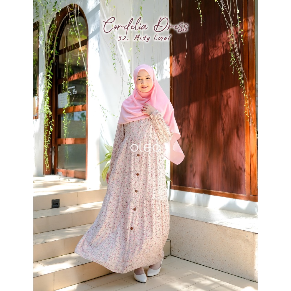 Gamis Dewasa Cordelia Dress by D'olea (gamis saja)