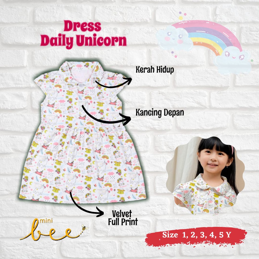 Dress Anak Baby Minibee