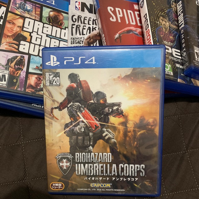 Kaset ps4 bd ps4 resident evil umbrella corps seken mulus