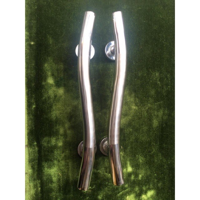 Handle pintu pegangan pintu kupu tarung stainless suling model S 33 cm