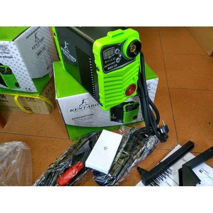 HEBOH Mesin las inverter 120A 650w Kentaro mesin las mini kualitas maxi