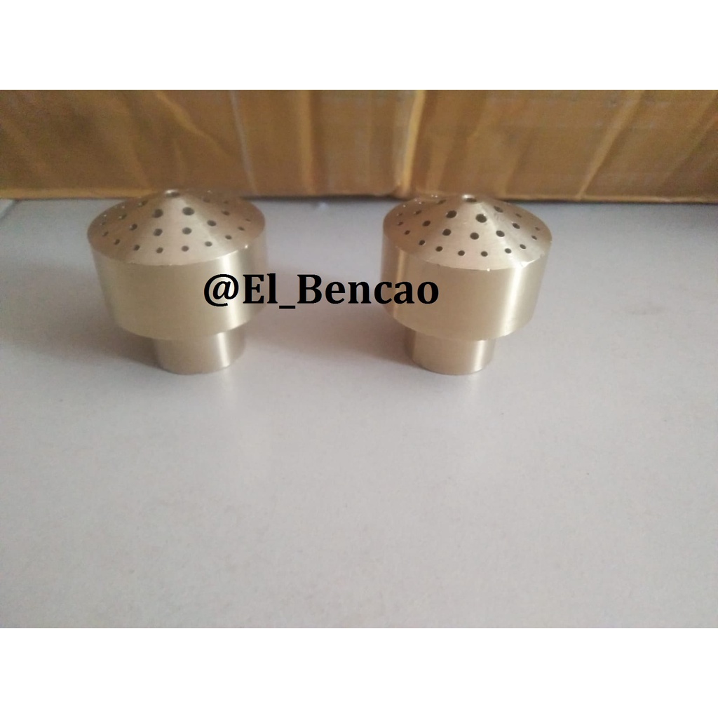 Nozzle air mancur Brass Pond / Nozzle Model kembang api 3/4"