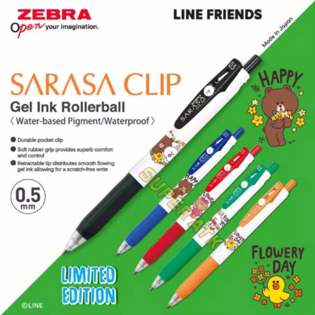 

BOLPEN SARASA LINE SERIES LIMITED EDITION