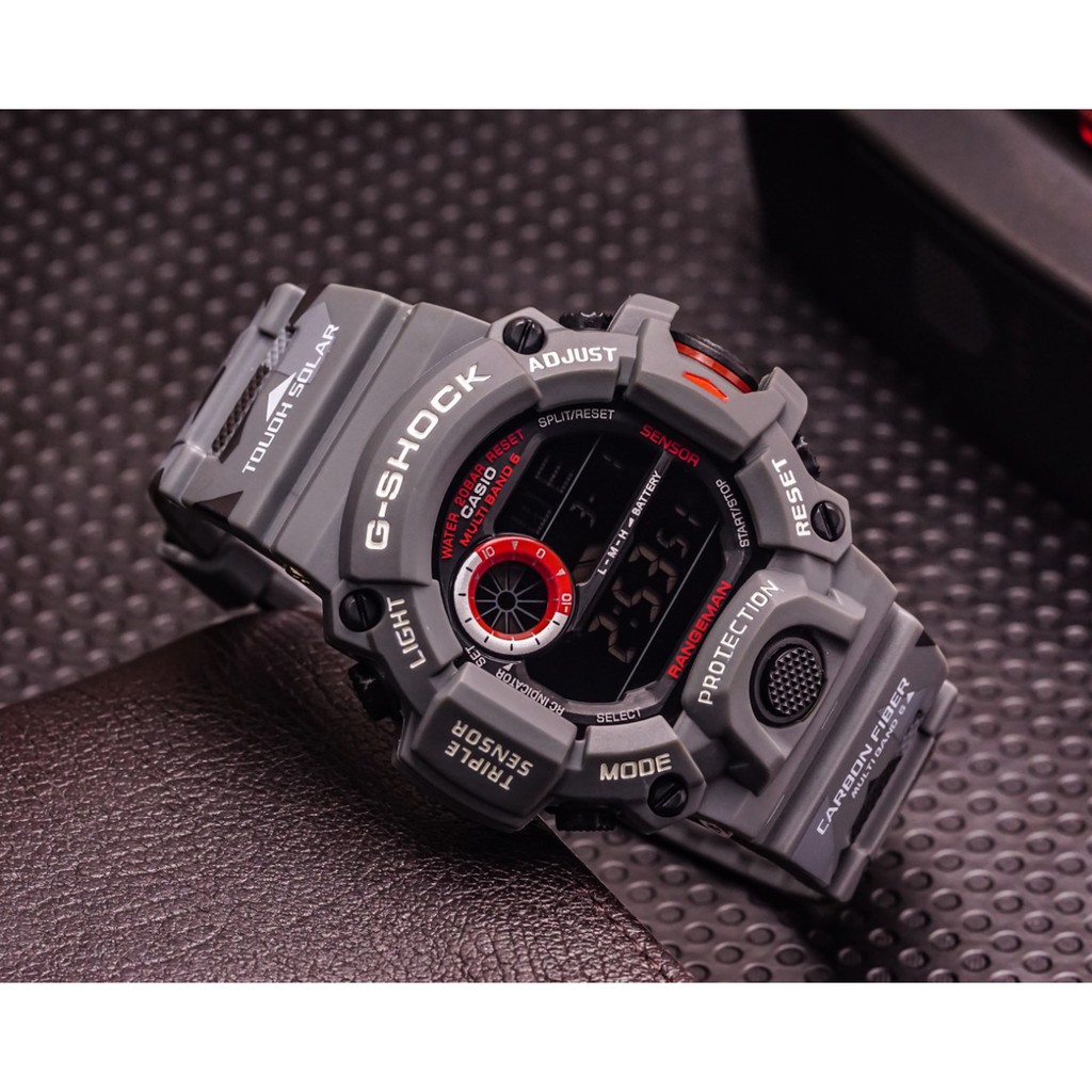 NEW  JAM TANGAN PRIA GSHOCK RANGEMAN ARMY ANTI AIR DIGITAL REAL PIC