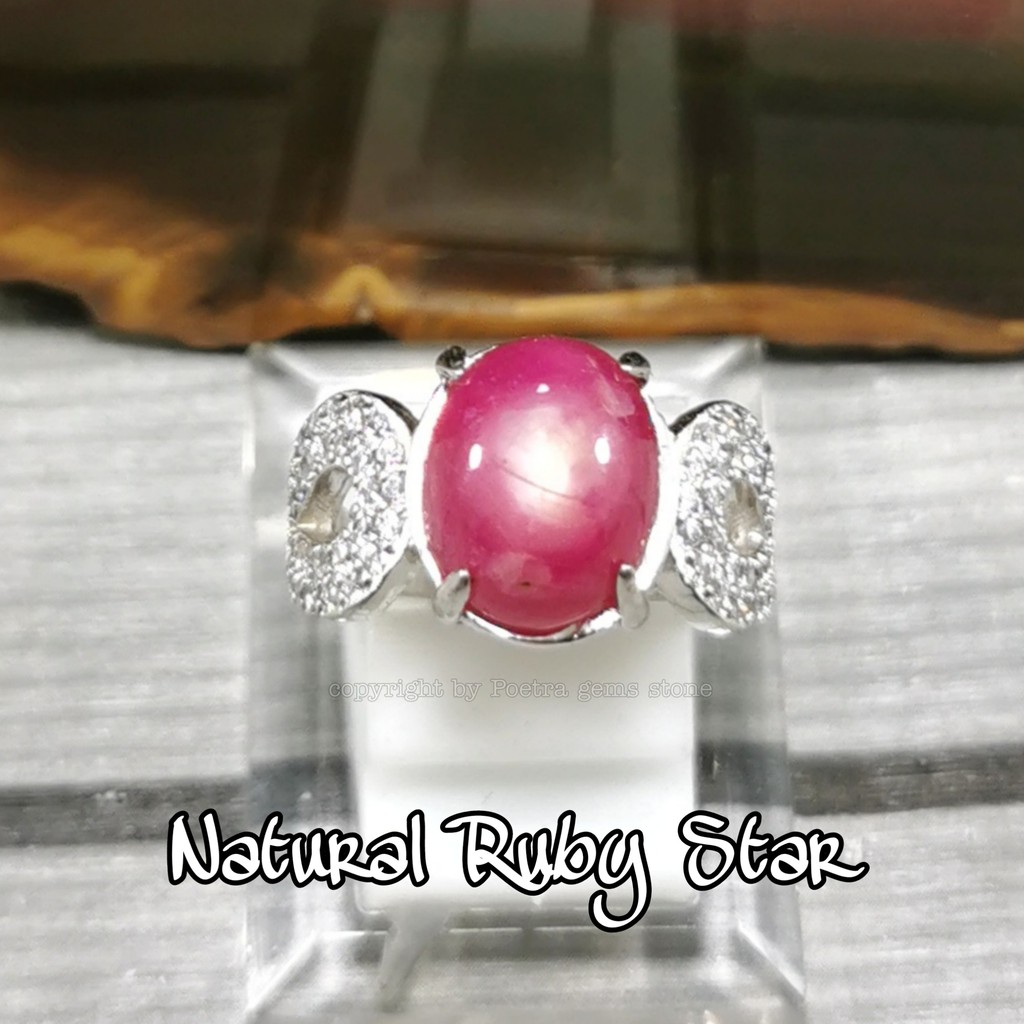 Cincin Batu Permata Natural Alam Ladies Size