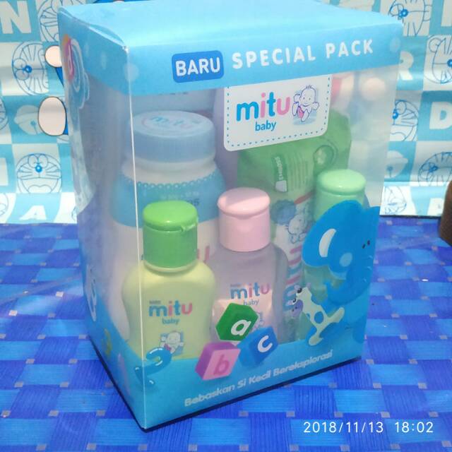Cussons gift set / mitu baby gift set / mitu gift paket