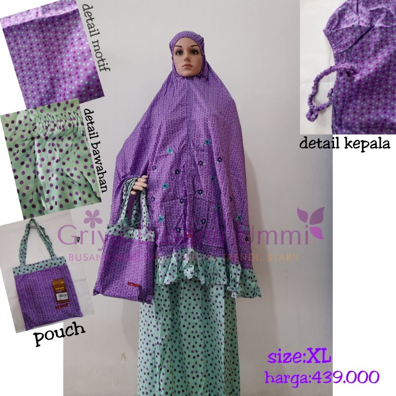 Cod Mukena Dannis Original Termurah Mukena Dannis Katun Adem Mukena Motif Promo Mukena Dannis Desawa