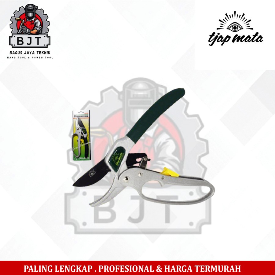 Gunting dahan model rachet Tjap Mata