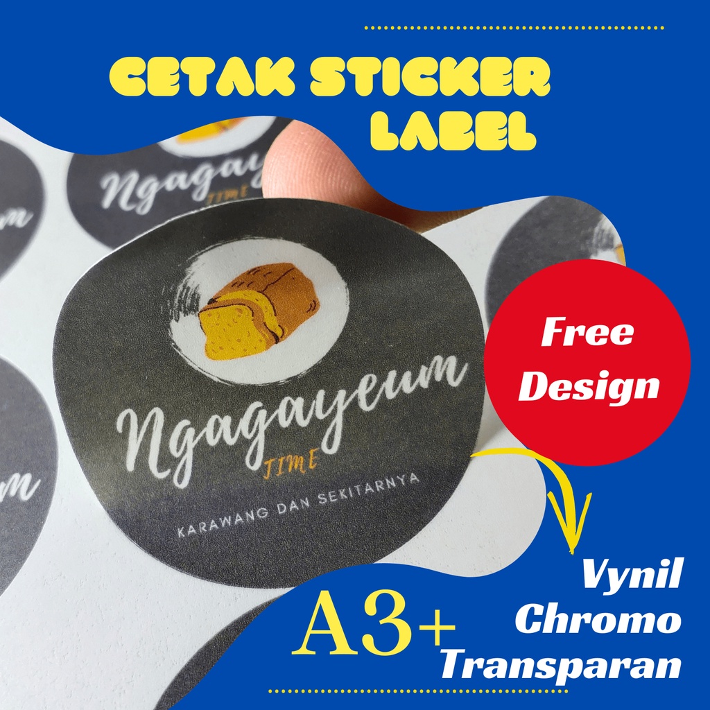 

Sticker Cutting A3+ MURAH FREE LAMINASI