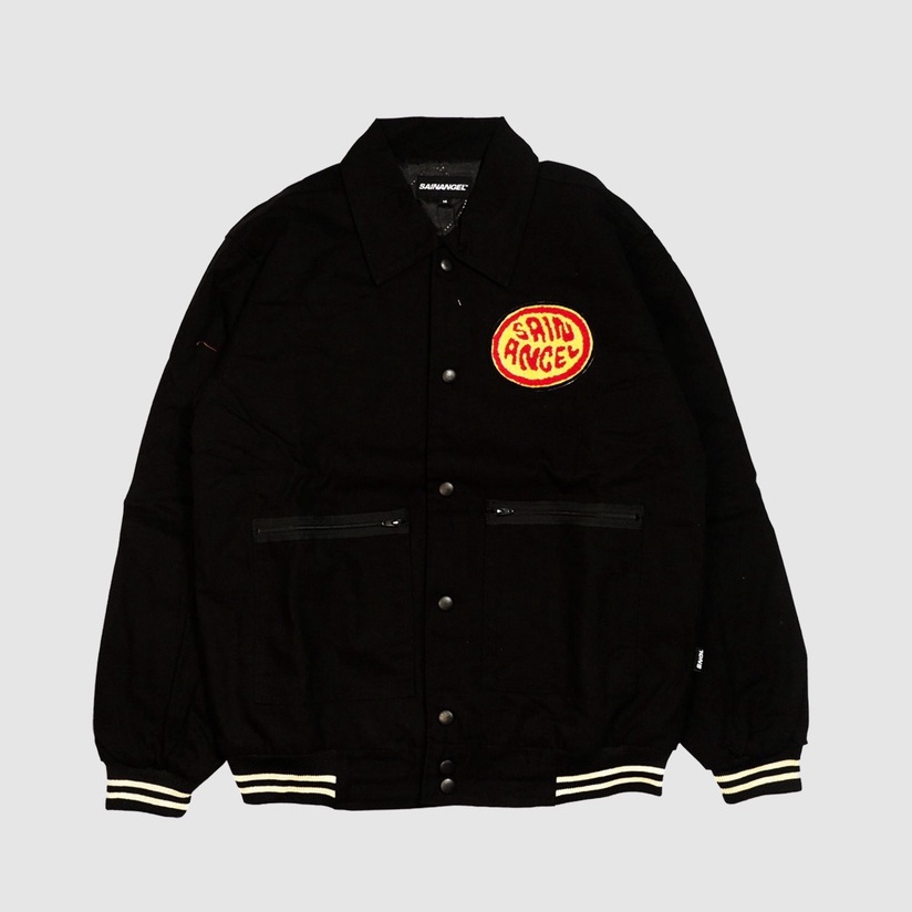 Sainangel Button Jacket Black