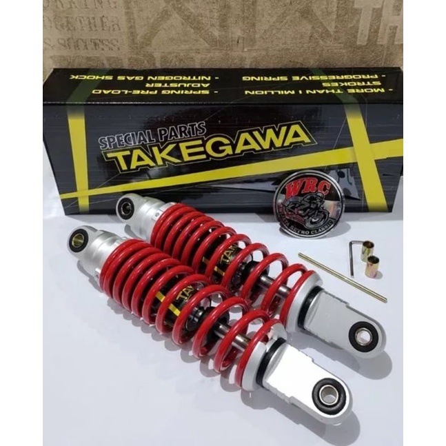 Shock Skok Shockbreaker Belakang Custom Variasi 280 mm 28 cm Takegawa Z Series Jupiter-vega dll